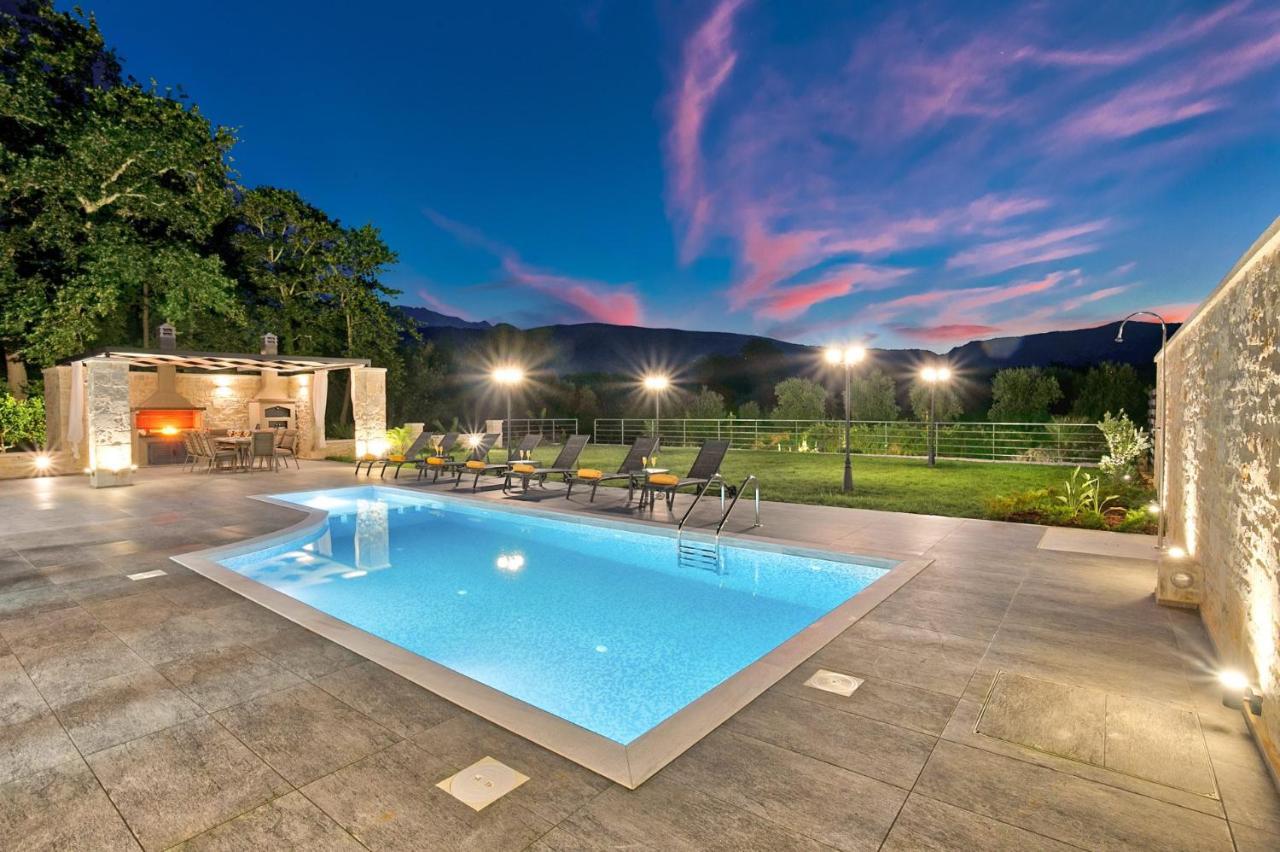 Villa Potami Angela By Villa Plus Stilos Kültér fotó
