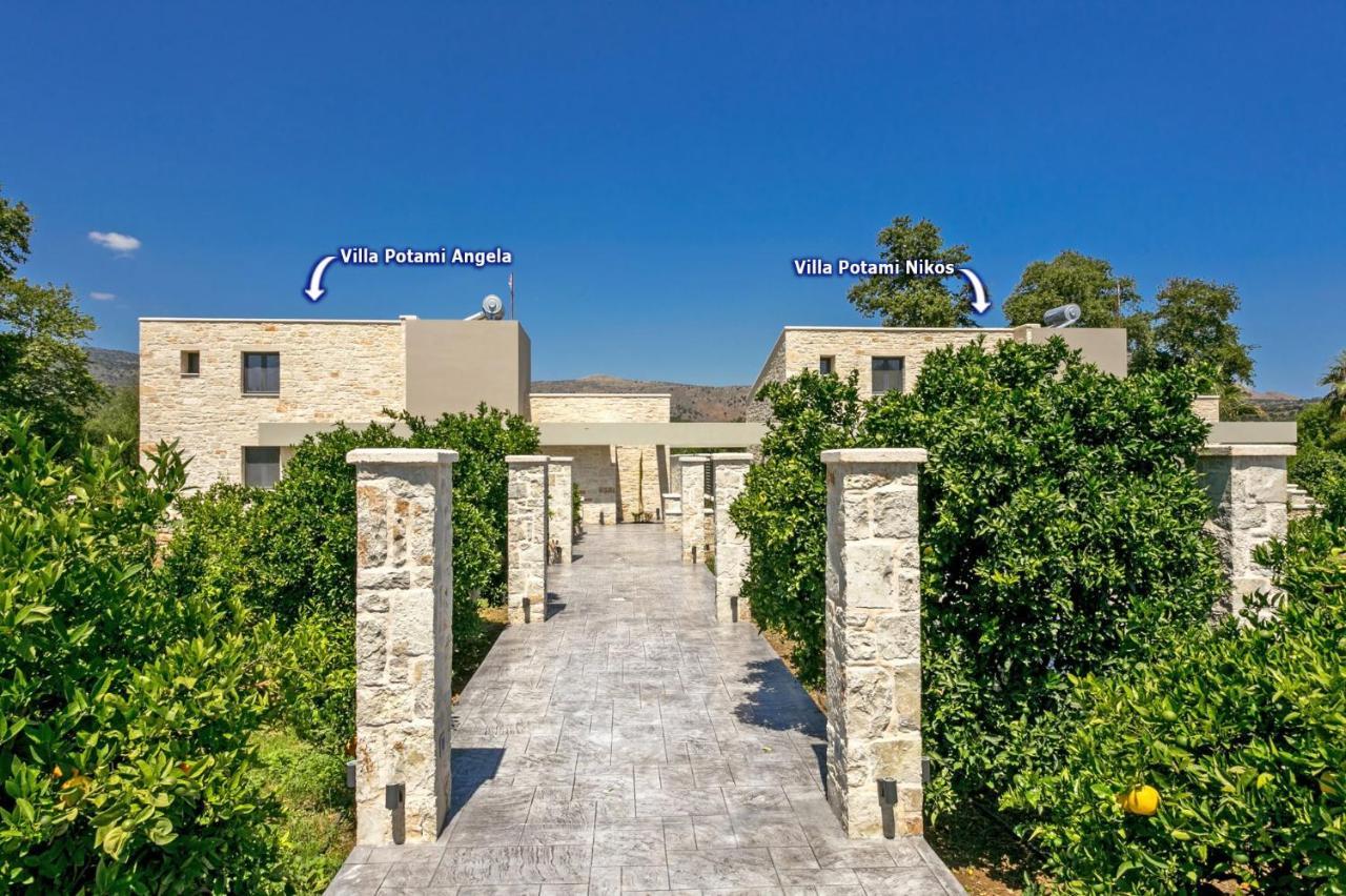 Villa Potami Angela By Villa Plus Stilos Kültér fotó